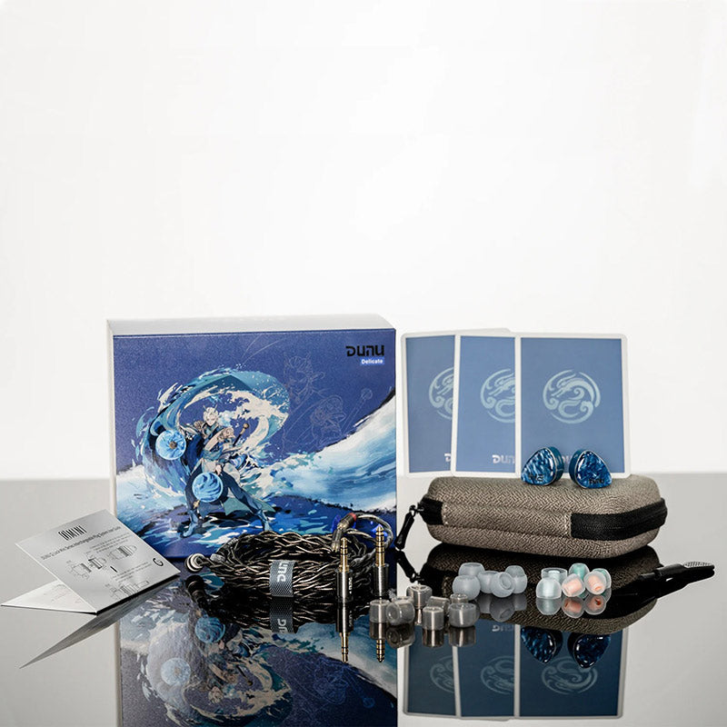DUNU DN142 1DD + 4BA + 2 Planar Tribrid Drivers In-ear Earphone