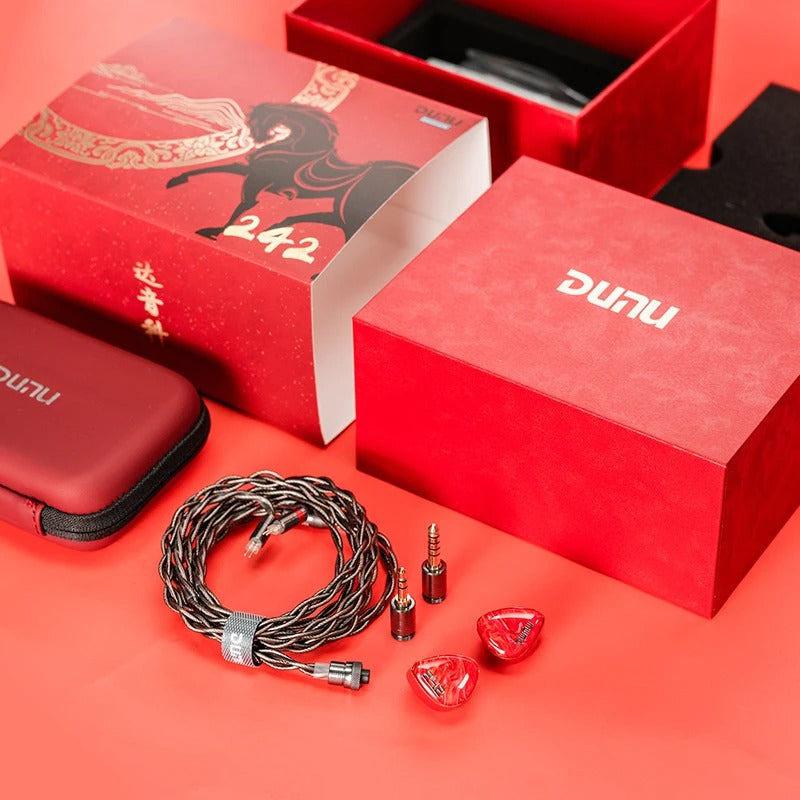 DUNU DN242 2DD+4BA+2 Micro Planar Drivers HiFi Music In-ear Earphone