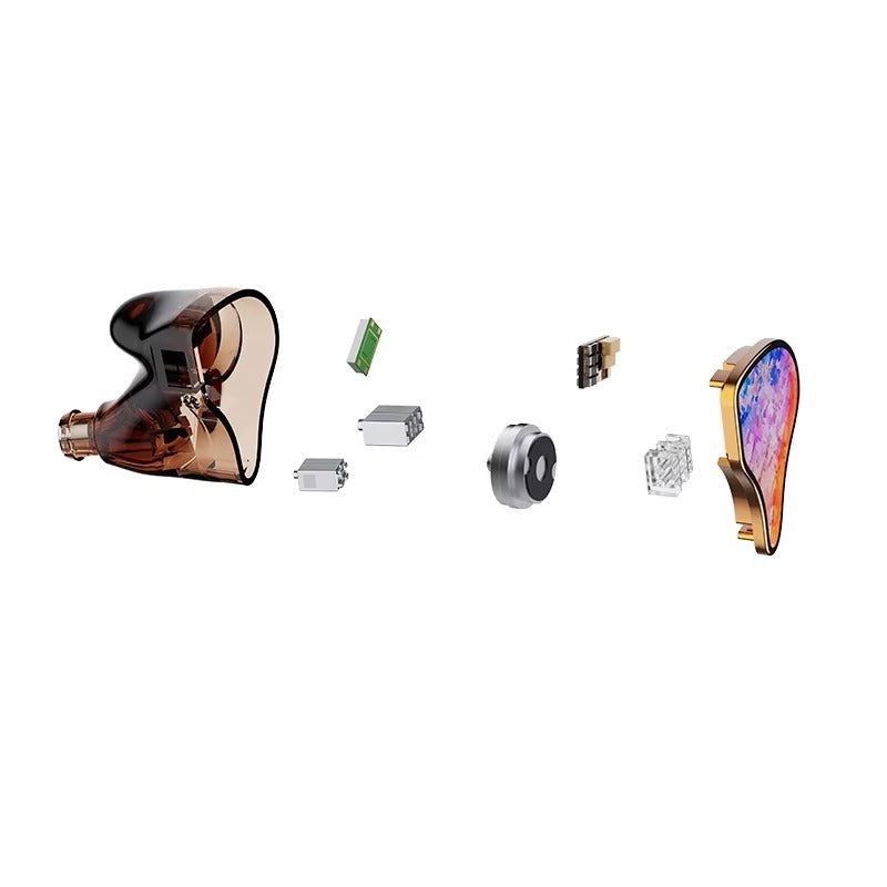 DUNU PRS6 1DD+4BA+1MEMS Monitor IEM HiFi In-ear Earphone