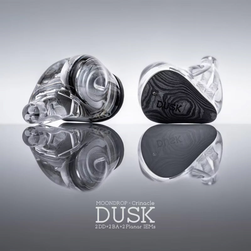 MOONDROP X Crinacle DUSK 2DD+2BA+2Planar Earphone In-ear Monitor IEMs