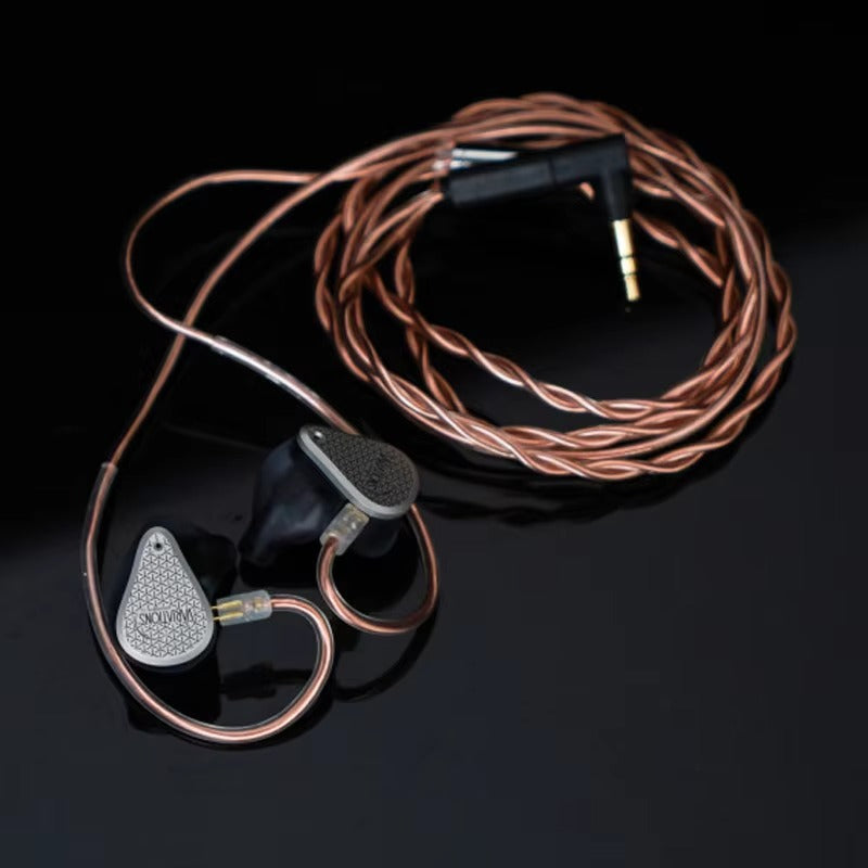 MOONDROP Variations 2EST+2BA+DD Hybrid Drive Earphones Tribrid Monitor IEM