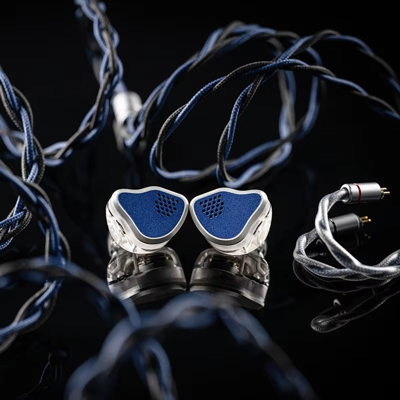 MOONDROP X Crinacle Silicon HiFi Earphone 1DD+2BA+2MEMS Tribrid Monitor IEMs