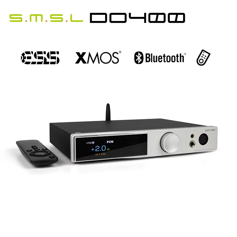 SMSL DO400 Fully Balanced Audio Decoder & Headphone  Amplifier ES9039MSPRO DAC