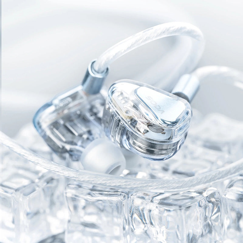 TANCHJIM SODA 1DD+4BA+2 Passive Hybrid Driver Monitor IEM In-Ear Earphone