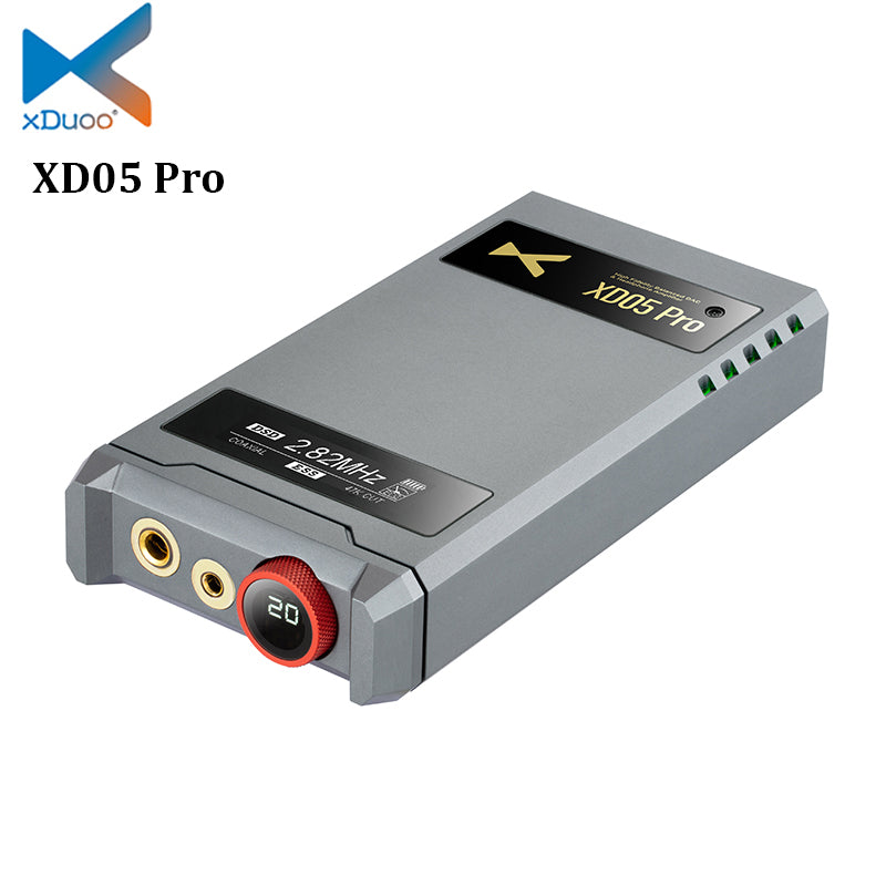 XDUOO XD05 Pro Portable Full Balanced DAC Headphone Amplifier USB XMOS XU316 Decoder